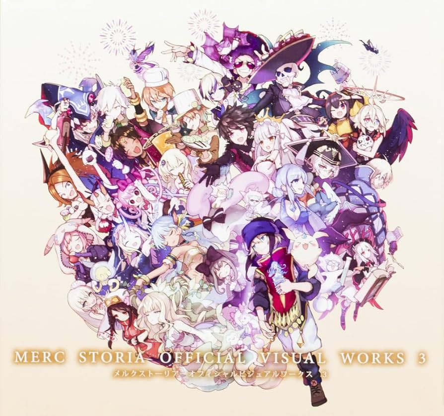 メルクストーリアオフィシャルビジュアルワークス = MERC STORIA O… Amazon.fr - メルクストーリア オフィシャルビジュアルワークス3